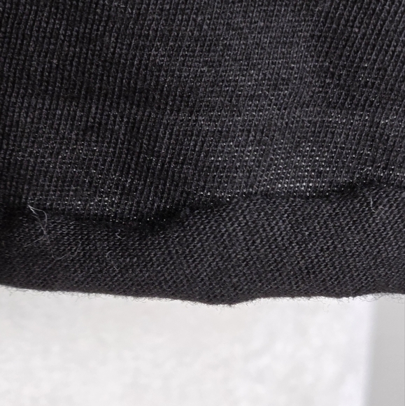 🎄 Barbie NWT retro skimmer t-shirt short sleeve crop cotton Large black pink - Picture 12 of 12